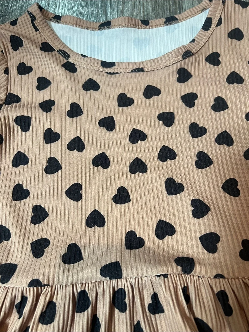 Heart Outfit-Size 7-8